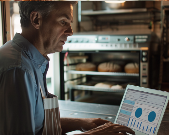 Dashboard: Vorbestellungen nach Filiale, Artikel und Zeitfenster